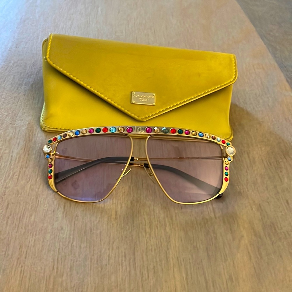 D&G Crystal Sunglasses DG2281B